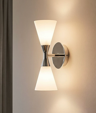 Clessidra Mid-Century Bowtie Wall Sconce