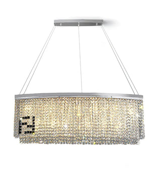 Liliana Rectangle Crystal Chandelier