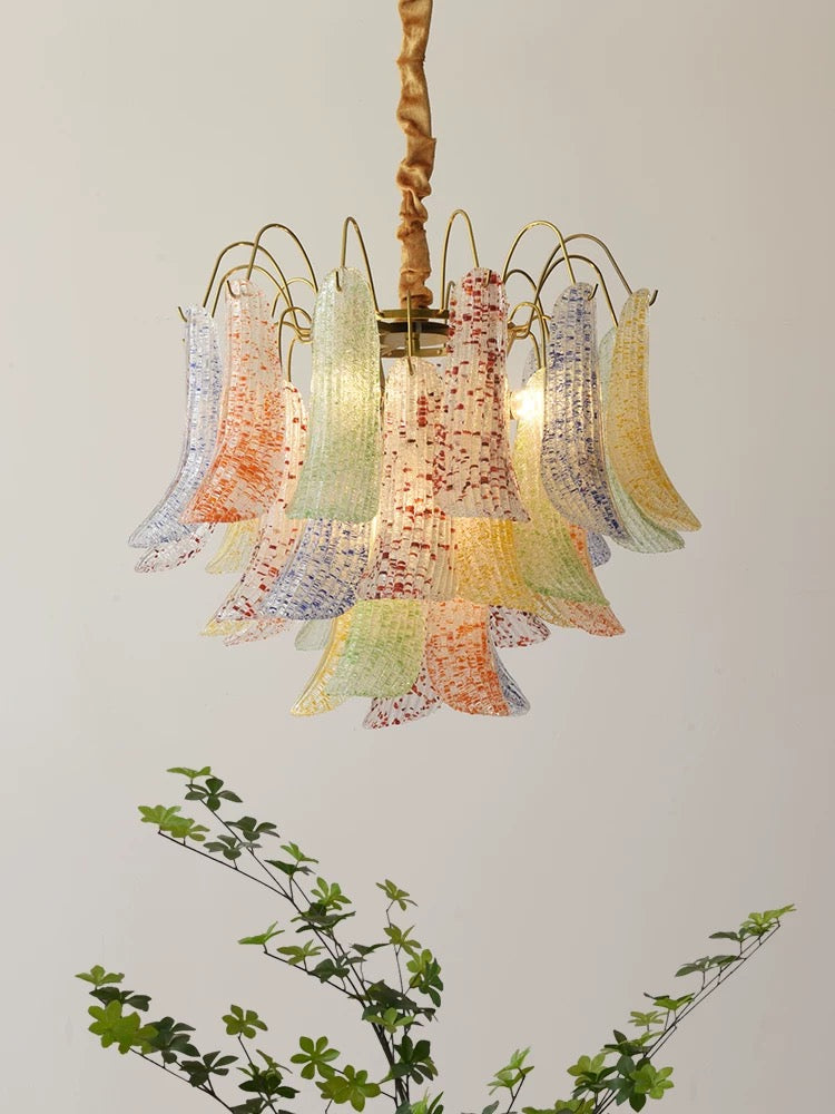 Mazzega Murano Glass Chandelier