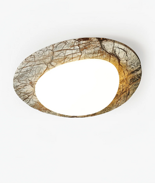 Ayla crack marble Ceiling Lights