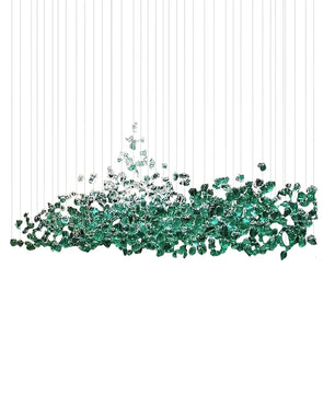 Crystal Stone Chandelier