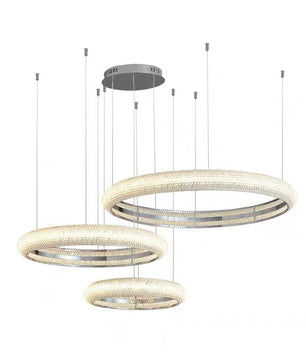 Asscher Ring Chandelier