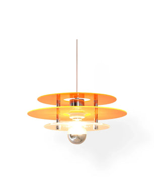 Triple Disc Pendant Light