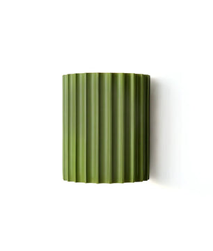 Fluted Resin Wall Lamp