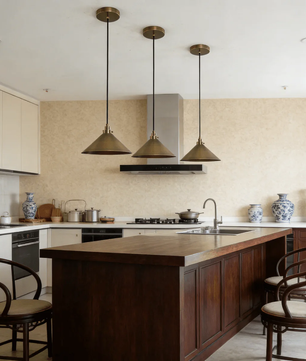 Atacama Tapered Copper Pendant