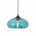 Doughnut glass pendant light