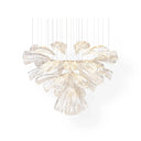 Glass Lotus Chandelier