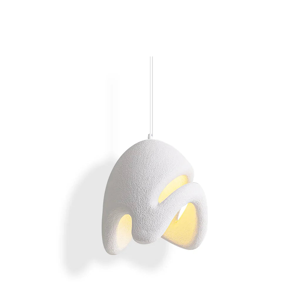 Wabi Sabi Resin Pendant Lamp