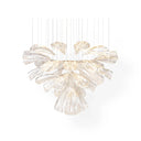 Glass Lotus Chandelier