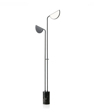 Filo Floor Lamp – Modern Artistic Glass Bead Standing Lamp for Living Room, Black & White