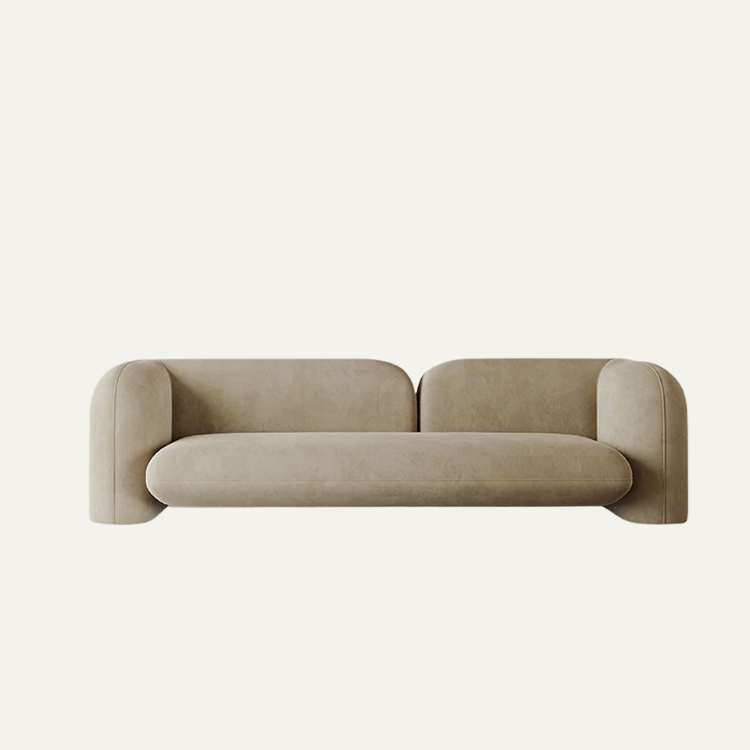 Curved Armrest Sofa