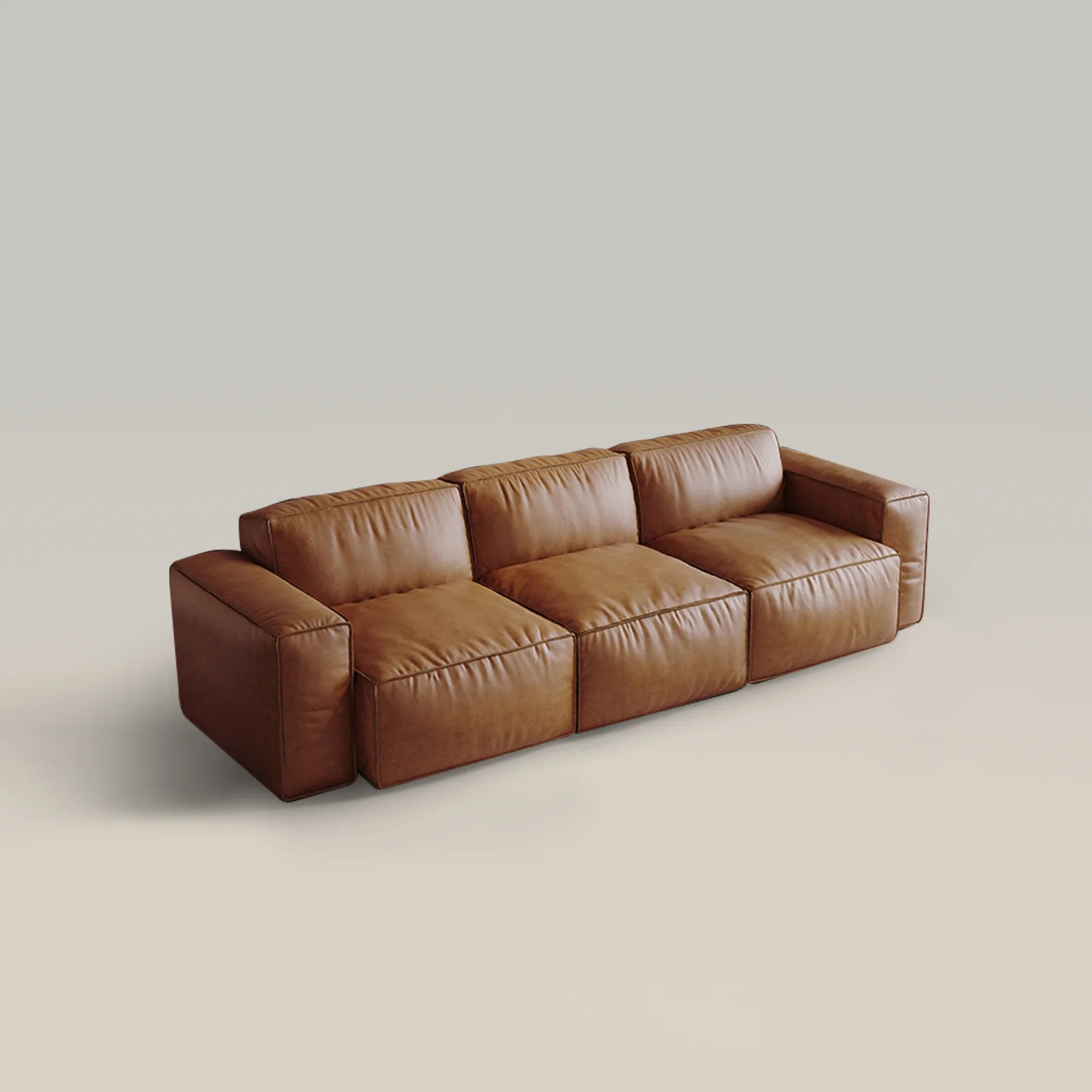 Modular Leather Sofa