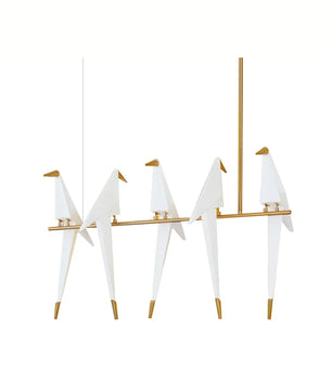 Perching Bird Chandelier