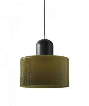 Nordic Morandi Cylinder Glass Pendant Light S66