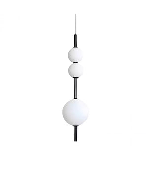 Vertical Glass Pendant Light