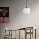 Eloise Vintage Milk Glass Pendant Light