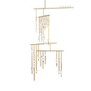 Luminous Cascade Chandelier