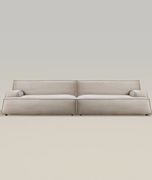 Minimalist Vertical Upholstered Sofa