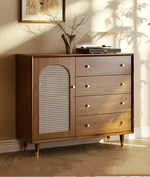 Modern Rattan Storage