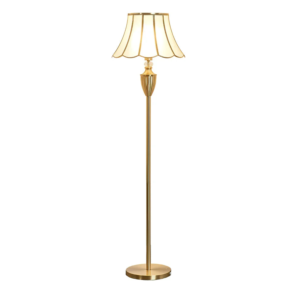 Kristall Brass Floor Lamp