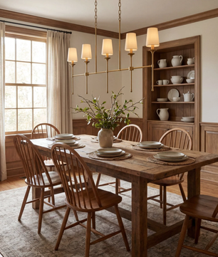 Stockholm Linear Timber Suspension
