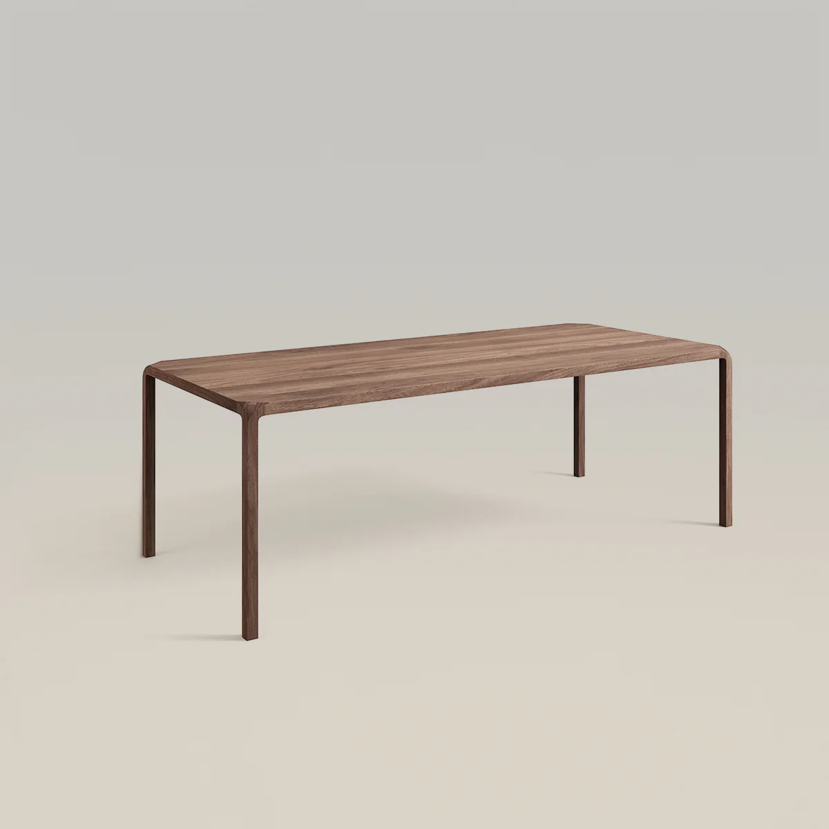 Retro Rectangular Dining Table