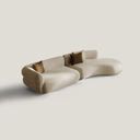 Minimalist Curved Sofa