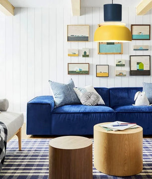 MACRI Color Block Nordic Pendant Light for Living Room