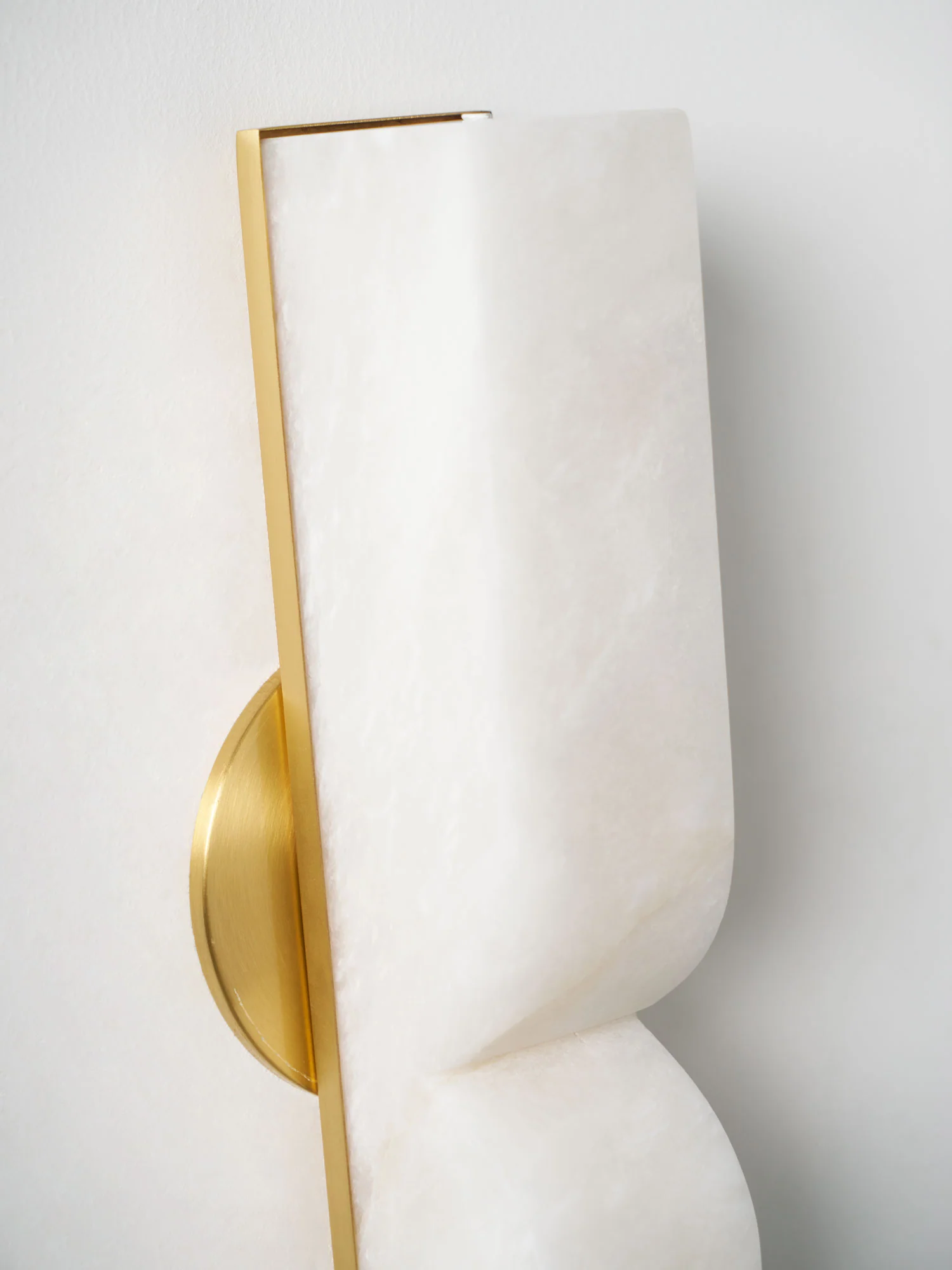 Up Down alabster Wall Sconce