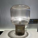 Oval Glass Table Lamp