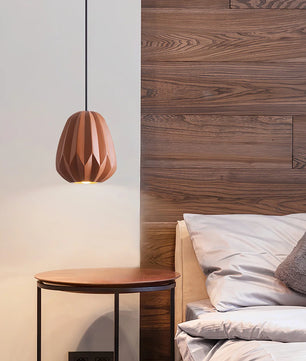 Papaya Resin Pendant Lamp