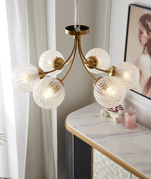 Retro Glass Ceiling Lamp