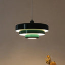 Triple Layer Disc Macaron Cake Pendant Lamp S103