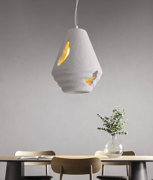 Wabi Sabi Resin Pendant Lamp
