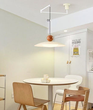 Nordic Flying Saucer Swing Arm Movable Pendant Light M111