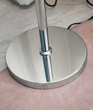 Mushroom floor lamp foot switch and cable detail