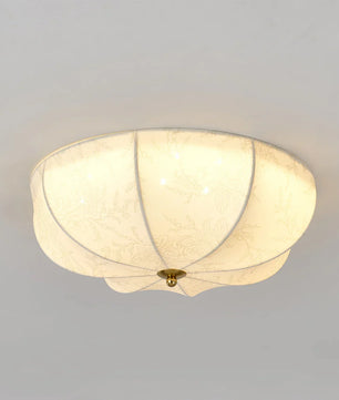 Orchid Fabric Ceiling Lamp