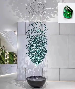 Crystal Stone Chandelier