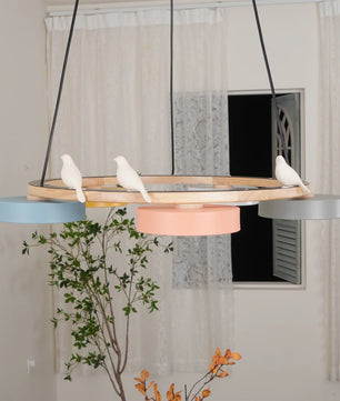 Sienna Bird Round Chandelier