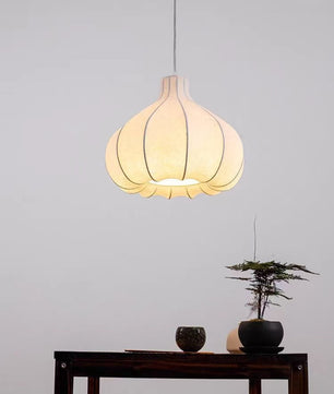 Onion Bubble Silk Pendant Lamp M434