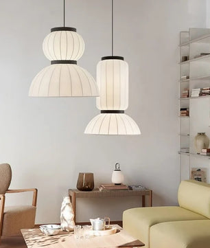 Mulberry Silk Lantern Pendant Light M433
