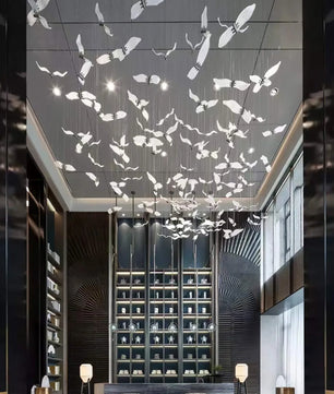 Large Seagull Chandelier