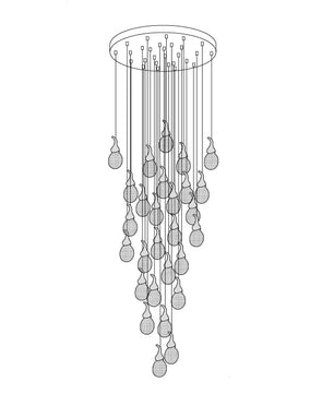 Leo Bubble Chandelier