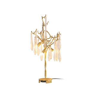 Aqua Willow Table Lamp