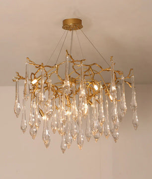 Branchs Brass Chandelier