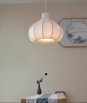 Onion Bubble Silk Pendant Lamp M434