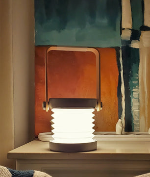 Portable Lantern Table Lamp