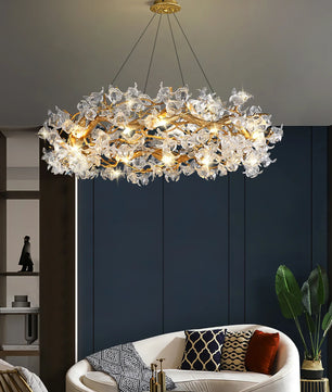 Hibiscus Flower Chandelier