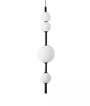 Vertical Glass Pendant Light