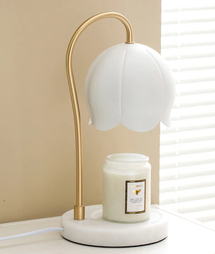 Flower Candle Warmer Lamp